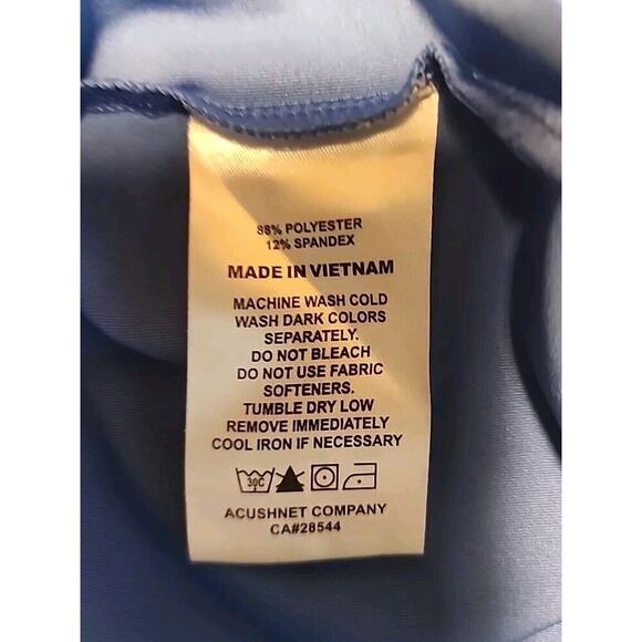 FJ FootJoy Mens Short Sleeve Polo Golf Shirt Large In Perfect Condition - Picture 4 of 4